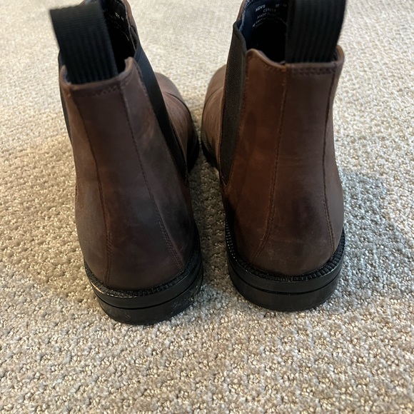 Cole Haan manmade waterproof espresso leather boots - Picture 5 of 10